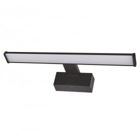 Απλίκα Μπάνιου LED 8W 4000k Μαύρο 3-4000811 ADELEQ