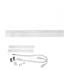Φωτιστικό Πάγκου LED 5W 6400K 30cm Με Διακόπτη Λευκό 3-90560 ADELEQ