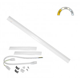 Φωτιστικό Πάγκου LED 10W 3000K-6500K 60cm Με Διακόπτη Λευκό 3-91062 ADELEQ