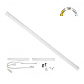 Φωτιστικό Πάγκου LED 15W 3000K-6500K 90cm Με Διακόπτη Λευκό 3-91562 ADELEQ