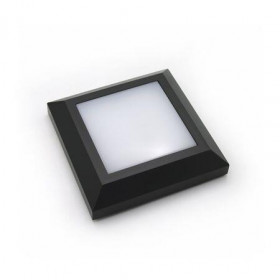 Πλαφονιέρα LED 4W 3000k Μαύρο 3-9701 ADELEQ