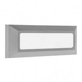 Απλίκα LED 4W 3000K Γκρι 3-976 ADELEQ