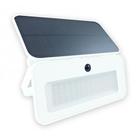 Ηλιακό Φωτιστικό LED 6W 3000k-6000k Λευκό Με Αισθητήρα Κίνησης 5-00810 ADELEQ