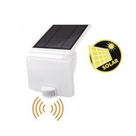 Ηλιακό Φωτιστικό LED 12W 4000K Λευκό Με Αισθητήρα Κίνησης 5-1201 ADELEQ