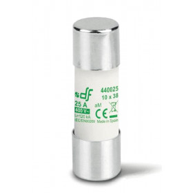 Φυσίγγι Κυλινδρικό 10x38mm 16Α aM 440016 DF ELECTRIC