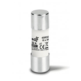 Φυσίγγι Κυλινδρικό 10x38mm 32Α gG 420032 DFELECTRIC