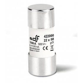 Φυσίγγι Κυλινδρικό 22x58mm 32Α gG 422032 DFELECTRIC