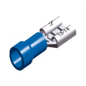 Ακροδέκτης Fast-On Μονωμένος Θηλυκός Μπλε 4.8mm F2-4.8V/8 CHS