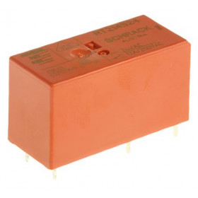 Ρελέ Μίνι 1P 24V AC 12A RT214524 SCHRACK