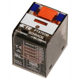 Ρελέ Μεσαίο 4P 24V AC 6A Solder PT570524 SCHRACK