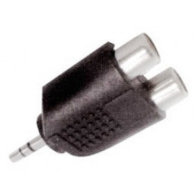 Adaptor 3.5mm² Αρσενικό Stereo Σε RCA Θηλυκό Διπλό AU1522 ULTIMAX