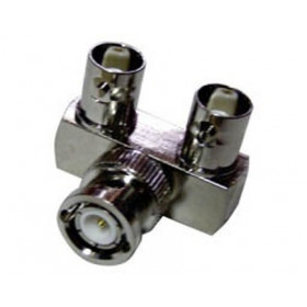 BNC Adaptor Αρσενικό Σε BNC Θηλυκό Διπλό Γωνία -7088 ULTIMAX