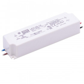 Τροφοδοτικό 35W Με Έξοδο 12VDC 3A IP67 LPV35-12 MEAN WELL