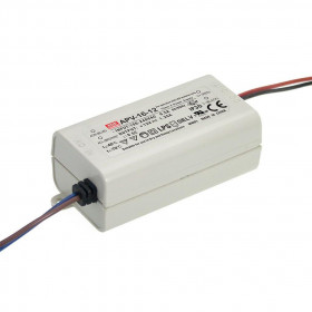 Τροφοδοτικό 16W Με Έξοδο 24VDC 0.67A IP42 APV25-24 MEAN WELL