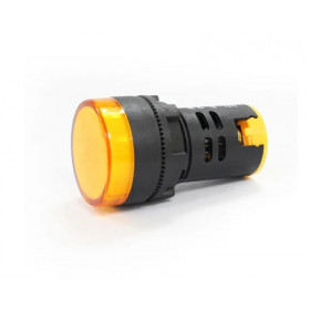 Ενδεικτική Λυχνία Πόρτας LED Φ22 Κίτρινο 230VAC AD22-22DS KND ELECTRIC