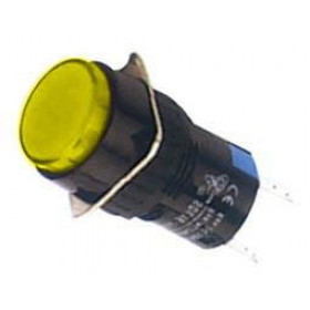 Ενδεικτική Λυχνία Πόρτας Neon Φ16 Κίτρινο 230VAC SDL16-AXD XINDALI