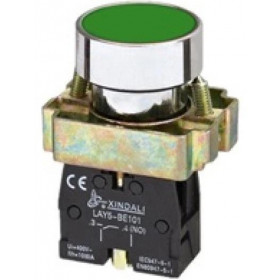 Μπουτόν Πόρτας Φ22 1NO Πράσινο LAY5-BA31 KND ELECTRIC