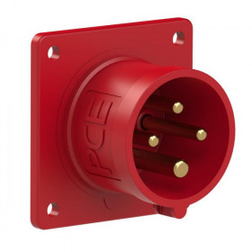 Πρίζα Πίνακα Αρσενικό 4P 16A IP44 614-6 PC ELECTRIC