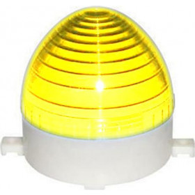 Φάρος LED Strobe 12VDC 85x75mm Κίτρινος C-3072 CNTD