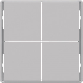 Μετώπη Bus Coupler KNX 2 Πλήκτρων Αλουμίνιο Q.x BERKER