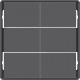 Μετώπη Bus Coupler KNX 3 Πλήκτρων Ανθρακί Q.x BERKER