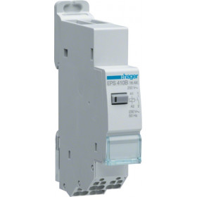 Ρελέ Καστάνιας 1P 16A 1NO 230VAC Αθόρυβο EPS410B HAGER