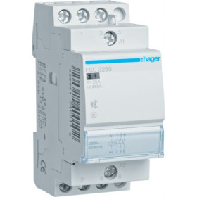 Ρελέ Ισχύος Ράγας 3P 25A 3NO 230V Αθόρυβος ESC325S HAGER