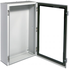 Ερμάριο Μεταλλικό 800x500x250mm IP65 Διάφανη Πόρτα FL172A HAGER