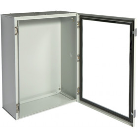 Ερμάριο Μεταλλικό 800x600x300mm IP65 Διάφανη Πόρτα FL174A HAGER