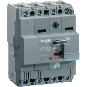 Αυτόματος Διακόπτης Ισχύος 4P 125A 25kA HHA126H HAGER