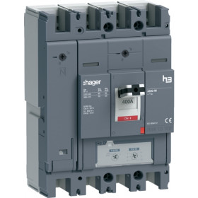 Αυτόματος Διακόπτης Ισχύος 4P 400A 50kΑ HMJ401DR HAGER