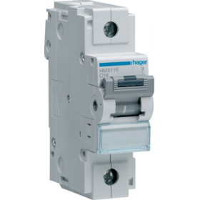 Αυτόματη Ασφάλεια 1P C 16A 50kA HMX116 HAGER