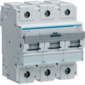 Αυτόματη Ασφάλεια 3P C 63A 50kA HMX363 HAGER
