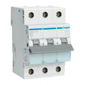 Αυτόματη Ασφάλεια 3P B 50A 6kA MBN350 HAGER