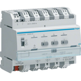 Ενεργοποιητής Ράγας Dimming pro KNX 3 Εξόδων TYA663AN HAGER