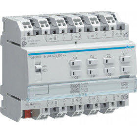 Ενεργοποιητής Ράγας pro 4 Ρολών KNX Secure TYAS628C HAGER