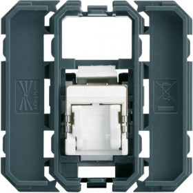 Μηχανισμός Πρίζας Δικτύου RJ45 Cat.6 FTP 1 ή 2 Στοιχείων WXF224 HAGER