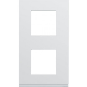 Πλαίσιο 4 Στοιχείων Σε 2 Θέσεις Κάθετο Λευκό Gallery WXP0042 HAGER