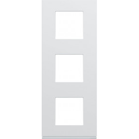 Πλαίσιο 6 Στοιχείων Σε 3 Θέσεις Κάθετο Λευκό Gallery WXP0043 HAGER