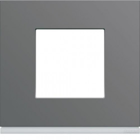 Πλαίσιο 2 Στοιχείων Καφέ Taupe Gallery WXP0902 HAGER