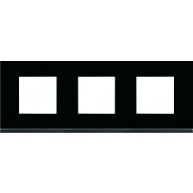 Πλαίσιο 6 Στοιχείων Σε 3 Θέσεις Οριζόντιο Μαύρο Gallery WXP4113 HAGER