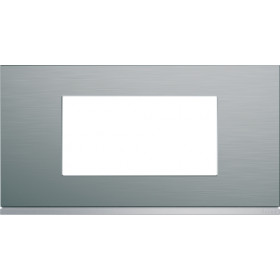 Πλαίσιο 4 Στοιχείων Ατσάλι Gallery WXP4204 HAGER