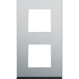 Πλαίσιο 4 Στοιχείων Σε 2 Θέσεις Κάθετο Αλουμίνιο Gallery WXP4342 HAGER