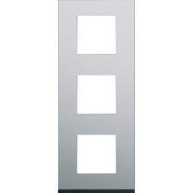 Πλαίσιο 6 Στοιχείων Σε 3 Θέσεις Κάθετο Αλουμίνιο Gallery WXP4343 HAGER