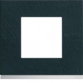 Πλαίσιο 2 Στοιχείων Ανθρακί Gallery WXP4402 HAGER