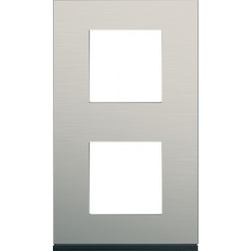 Πλαίσιο 4 Στοιχείων Σε 2 Θέσεις Κάθετο Αλουμίνιο Antique Gallery WXP4542 HAGER