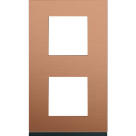 Πλαίσιο 4 Στοιχείων Σε 2 Θέσεις Κάθετο Χαλκός Gallery WXP4642 HAGER