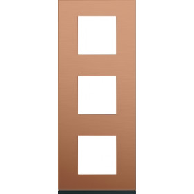 Πλαίσιο 6 Στοιχείων Σε 3 Θέσεις Κάθετο Χαλκός Gallery WXP4643 HAGER