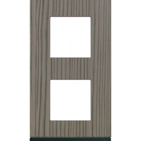 Πλαίσιο 4 Στοιχείων Σε 2 Θέσεις Κάθετο Γκρί Gallery WXP4842 HAGER