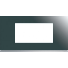 Πλαίσιο 4 Στοιχείων Γκρι Gallery WXP5004 HAGER